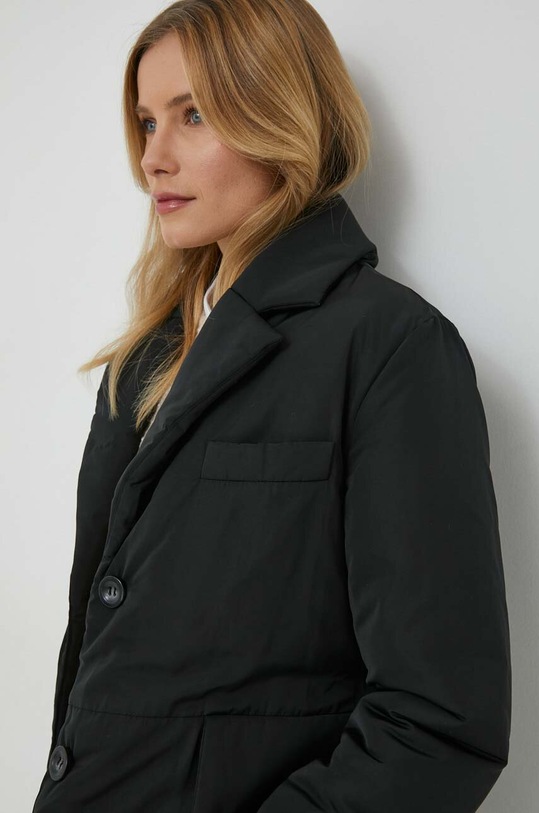 Μπουφάν Sisley μαύρο 26Z5LN03E.100