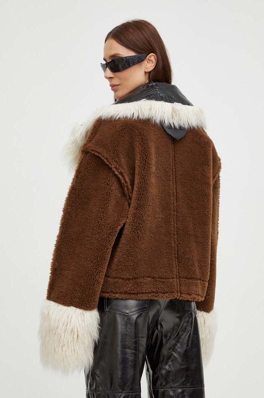 Odzież Pinko kurtka 102092.A19M brązowy