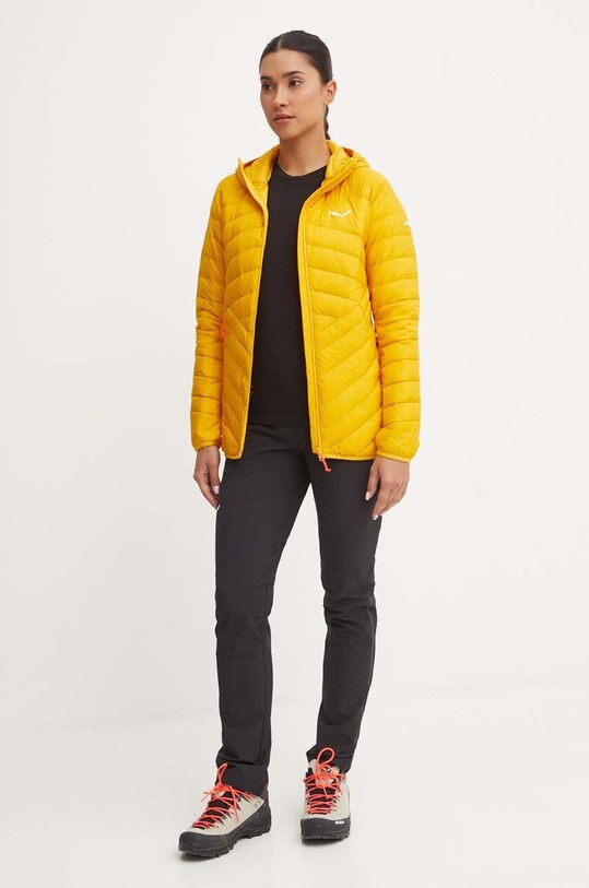 Salewa kurtka sportowa puchowa Brenta 00.0000027884 żółty AW24