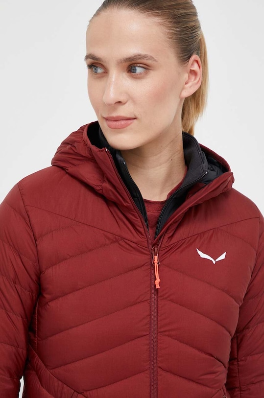 Péřová sportovní bunda Salewa Brenta burgundské 00.0000027884