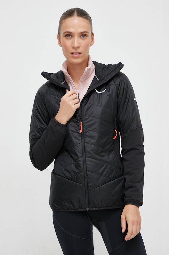 Salewa geaca sport Ortles Hybrid cu captuseala negru 00.0000028721