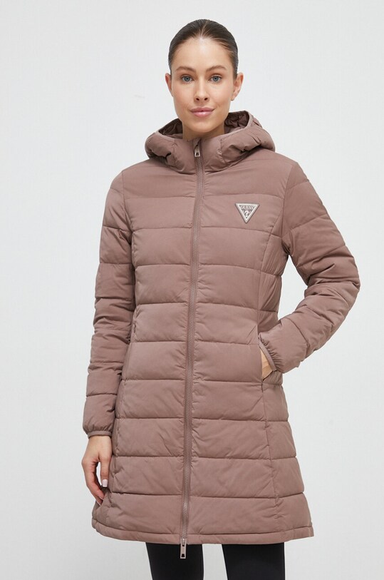 Guess kurtka pozostałe brązowy V3BL12.WF3X0