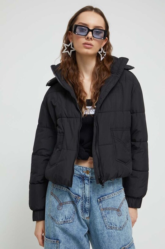 Куртка Moschino Jeans с утеплением чёрный 0609.8720