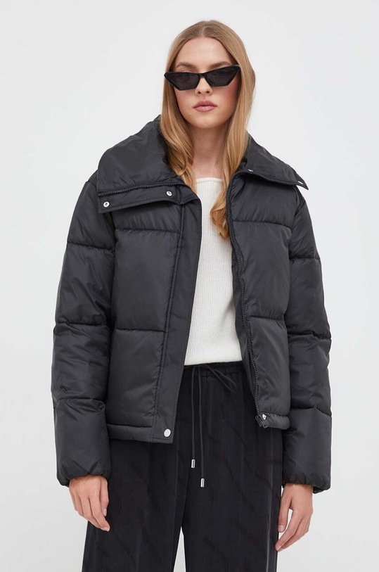 Bunda HUGO oversize čierna 50501367