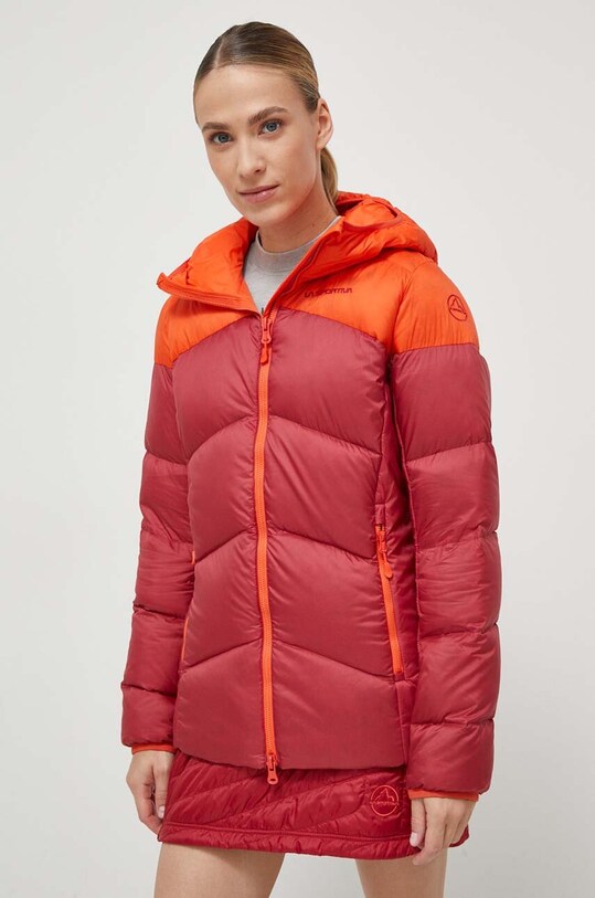 La Sportiva kurtka sportowa puchowa Nature pozostałe czerwony G12323322