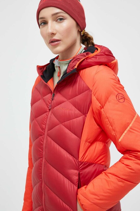 Páperová športová bunda LA Sportiva Bivouac červená M48323322