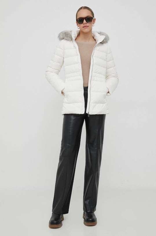 Tommy Hilfiger kurtka puchowa WW0WW39746 beżowy AW23