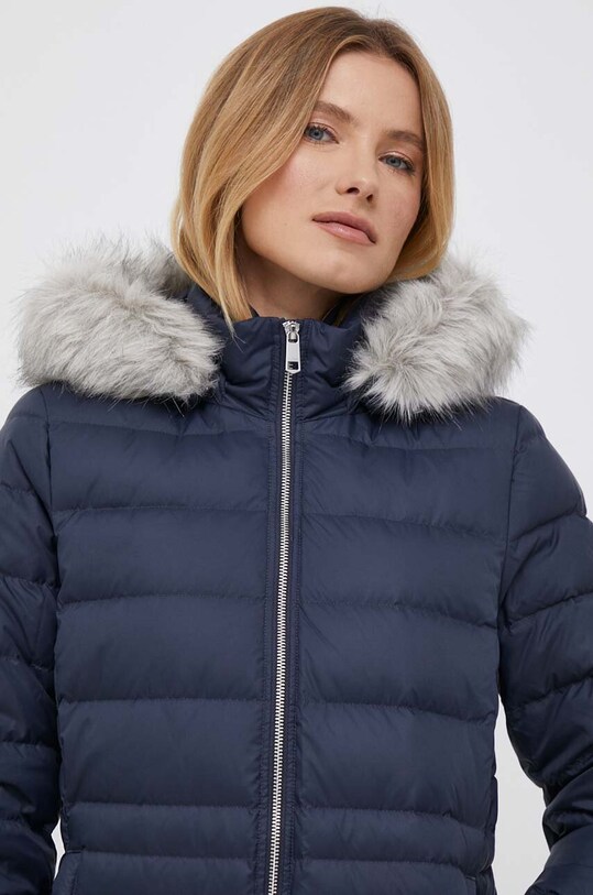 Μπουφάν με επένδυση από πούπουλα Tommy Hilfiger WW0WW39746 σκούρο μπλε