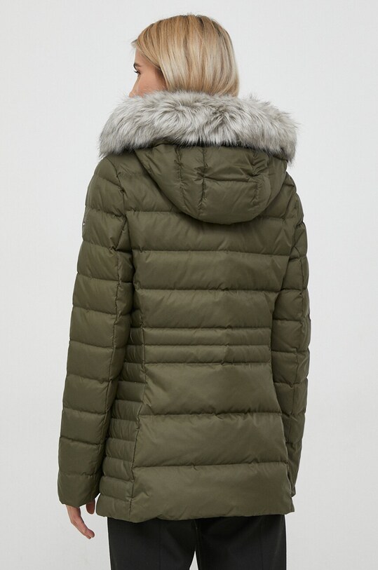 Ρούχα Μπουφάν με επένδυση από πούπουλα Tommy Hilfiger WW0WW39746 πράσινο