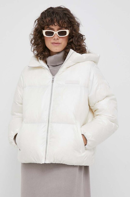 Пуховая куртка Tommy Hilfiger с утеплением бежевый WW0WW40836