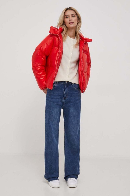 Tommy Hilfiger kurtka puchowa WW0WW40836 czerwony AW23