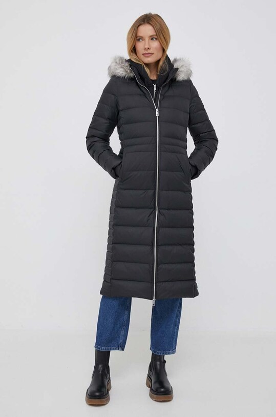 Tommy Hilfiger kurtka puchowa pozostałe czarny WW0WW39745