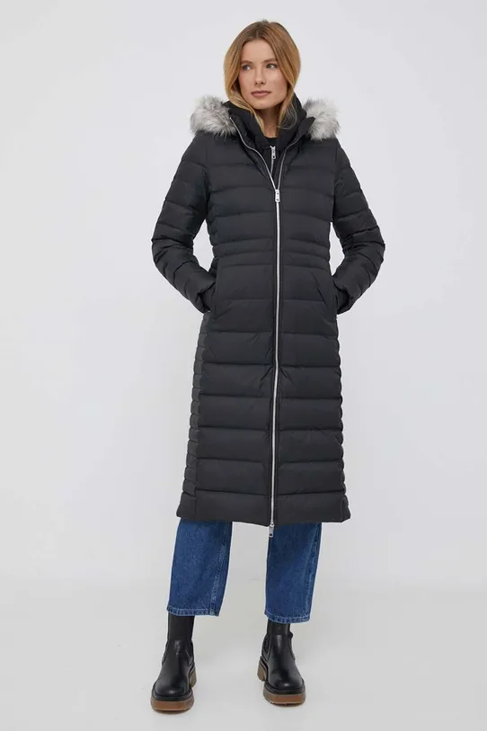 Tommy Hilfiger kurtka puchowa pozostałe czarny WW0WW39745