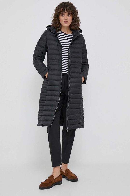 Péřová bunda Tommy Hilfiger WW0WW39861 černá AW23