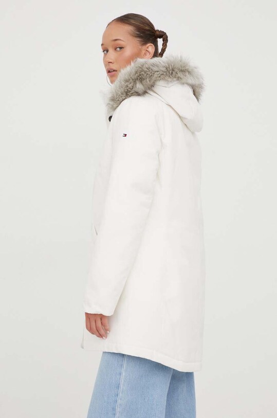 Odzież Tommy Hilfiger kurtka WW0WW39864 beżowy