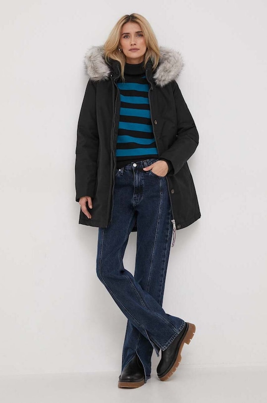 Tommy Hilfiger kurtka WW0WW39864 czarny AW23