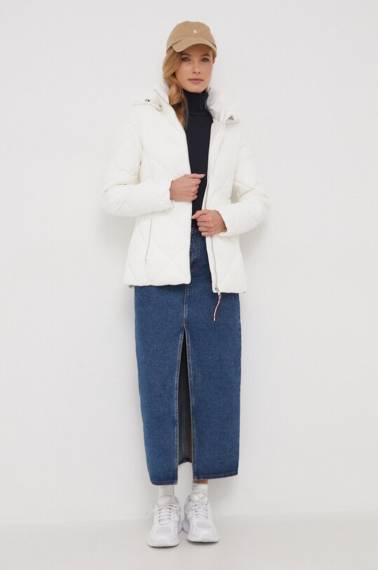 Tommy Hilfiger kurtka WW0WW40327 biały AW23