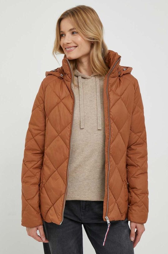 Tommy Hilfiger kurtka pozostałe brązowy WW0WW40327