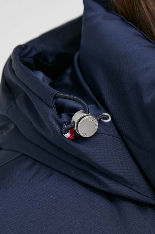 Péřová bunda Tommy Hilfiger WW0WW40835 námořnická modř