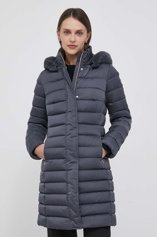 Geox kurtka puchowa pozostałe szary W3626H.T2655.F1637