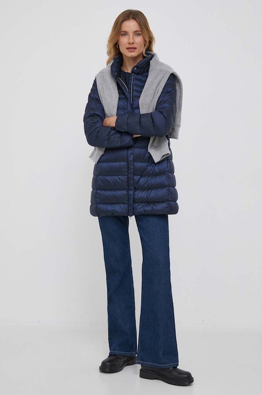 Páperová bunda Geox JAYSEN W3627D.T2566.F4475 tmavomodrá AW23