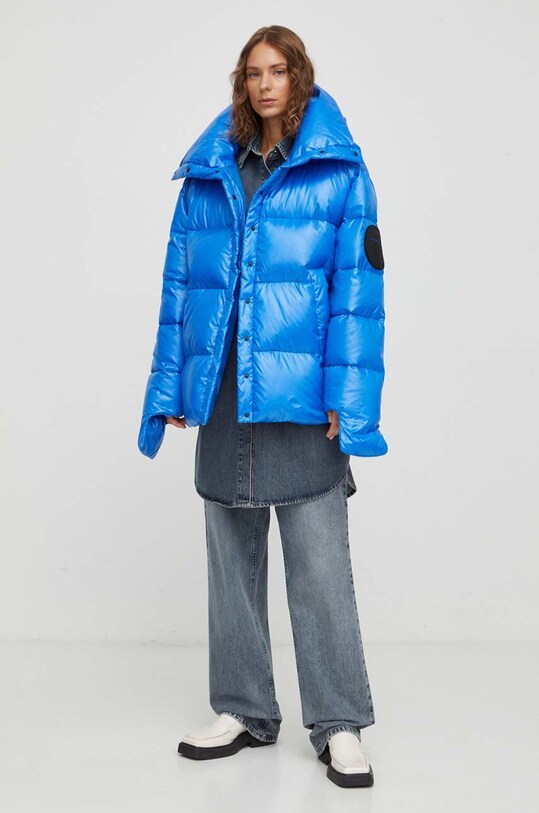 Пуховая куртка MMC STUDIO Ilona ILONA.BASIC голубой AW23