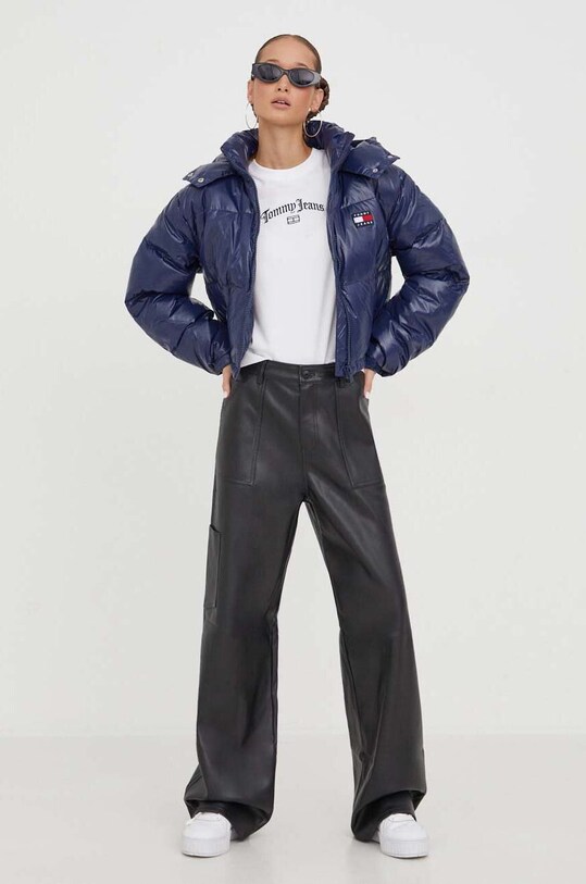 Tommy Jeans kurtka puchowa DW0DW16572 granatowy AW23