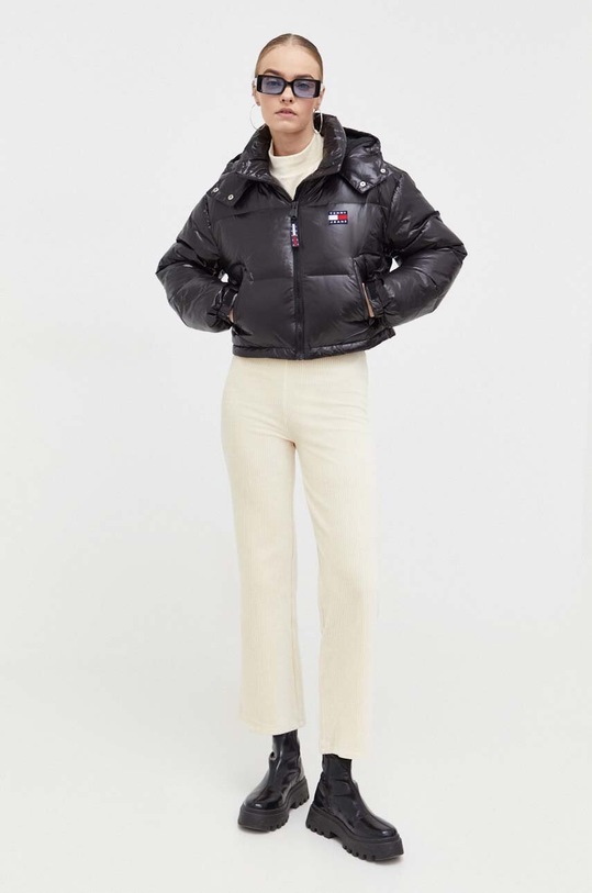 Tommy Jeans kurtka puchowa DW0DW16572 czarny AW23