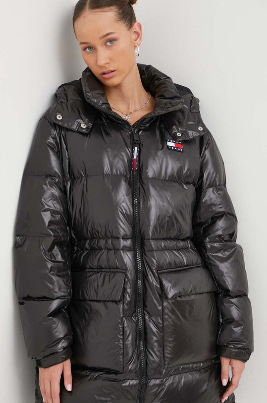 Tommy Jeans kurtka puchowa pozostałe czarny DW0DW16573