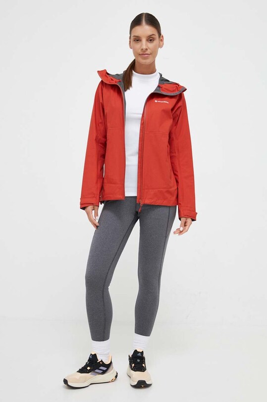 Αδιάβροχο μπουφάν Montane Spirit Lite SPIRIT LITE FSPLJ15 κόκκινο AW23