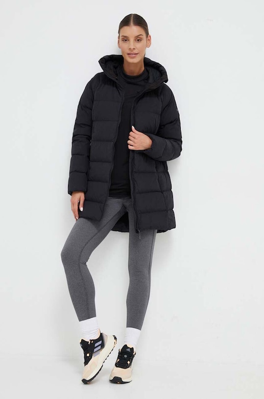 Sportska pernata jakna Montane Tundra Planet friendly crna FTUNH