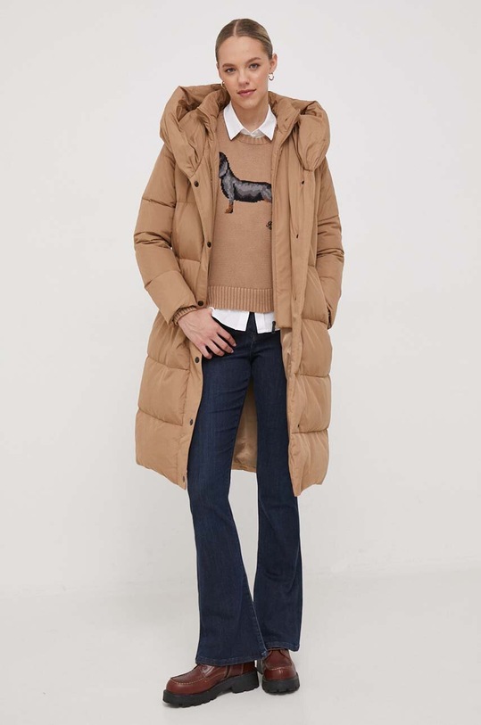 Lauren Ralph Lauren kurtka puchowa 297931890 beżowy AW23