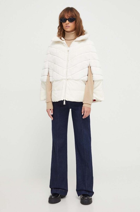 Obojstranná páperová vesta After Label AL327.P043.TP béžová AW23
