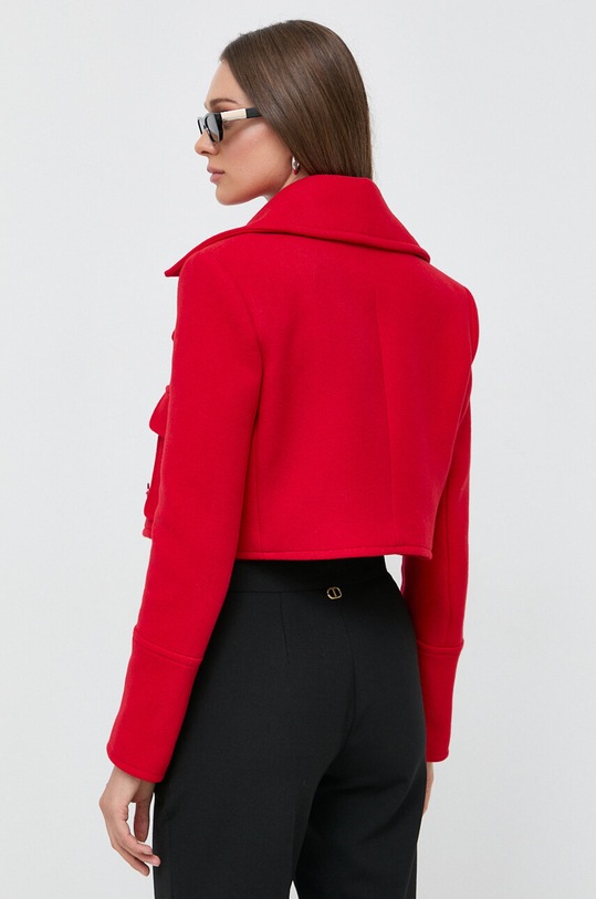 Ρούχα Μάλλινο μπουφάν Patrizia Pepe 2O0091.A337 κόκκινο