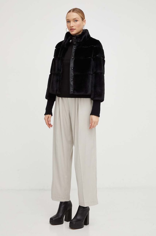 Μπουφάν Patrizia Pepe 2O0107.E5T7 μαύρο AW23