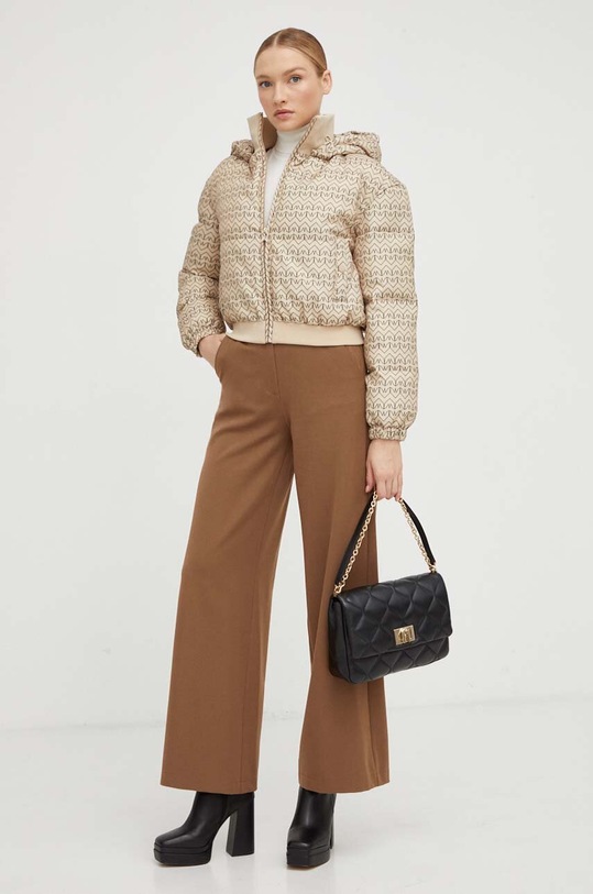 Bomber bunda Patrizia Pepe 2O0126.A366 béžová AW23