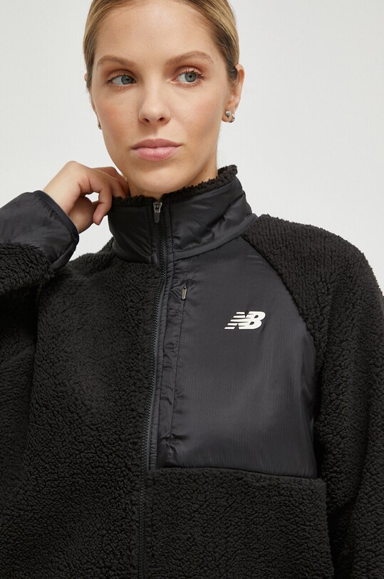Pulover New Balance črna WJ33285BK