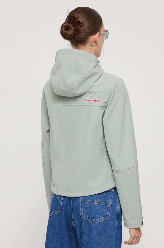Odzież Superdry kurtka W5011443A.1KN zielony