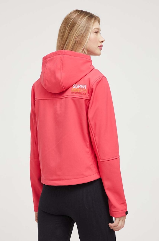 Odzież Superdry kurtka W5011443A.WQ9 różowy