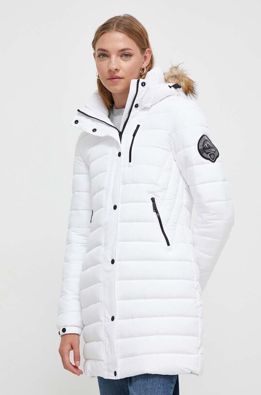 Superdry geaca cu captuseala alb W5011564A.04C