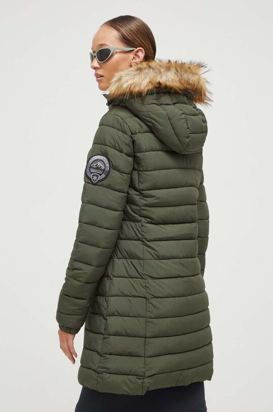 Odzież Superdry kurtka W5011564A.1IP zielony