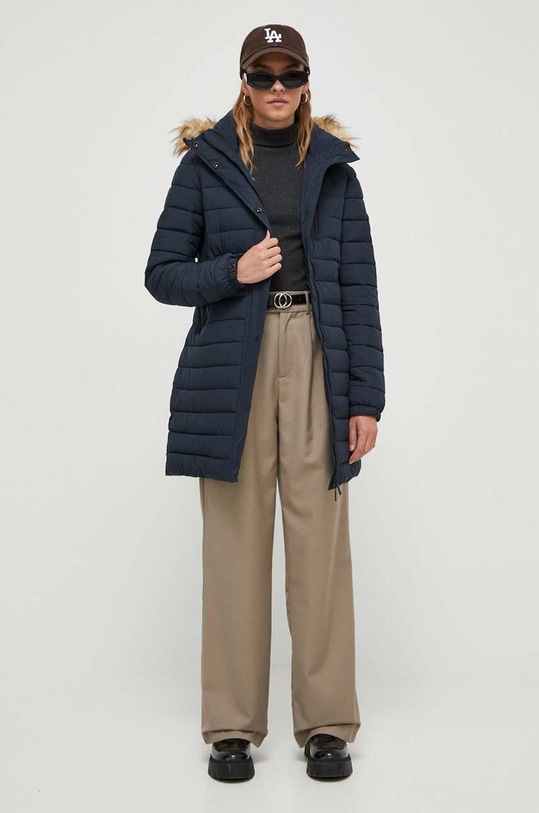 Superdry kurtka pozostałe granatowy W5011564A.L6T