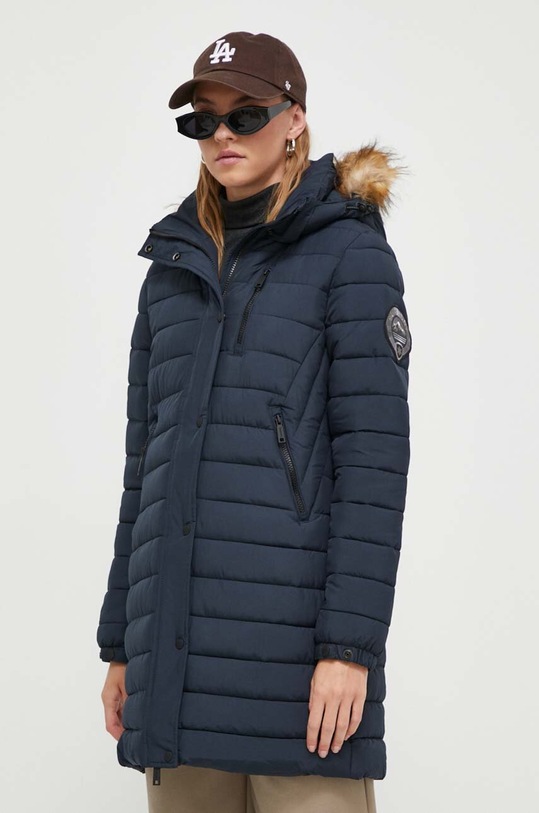 Superdry kurtka W5011564A.L6T granatowy AW23