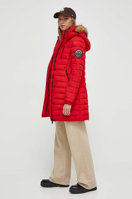 Superdry kurtka W5011564A.RXG czerwony AW23