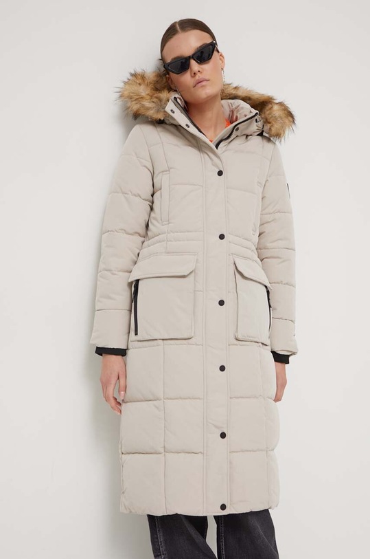 Superdry kurtka W5011566A.7MO beżowy AW23