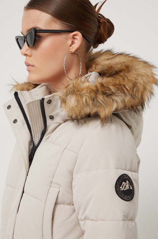 Superdry kurtka W5011566A.7MO beżowy