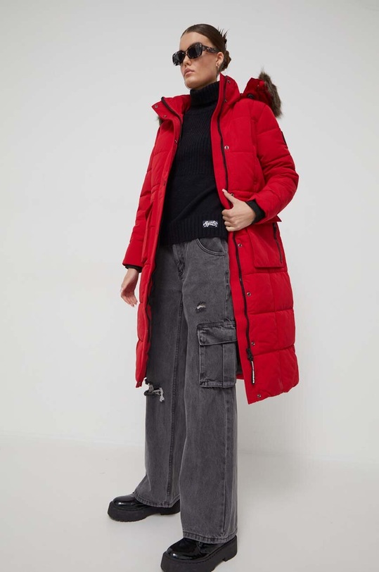 Superdry kurtka pozostałe czerwony W5011566A.OIB