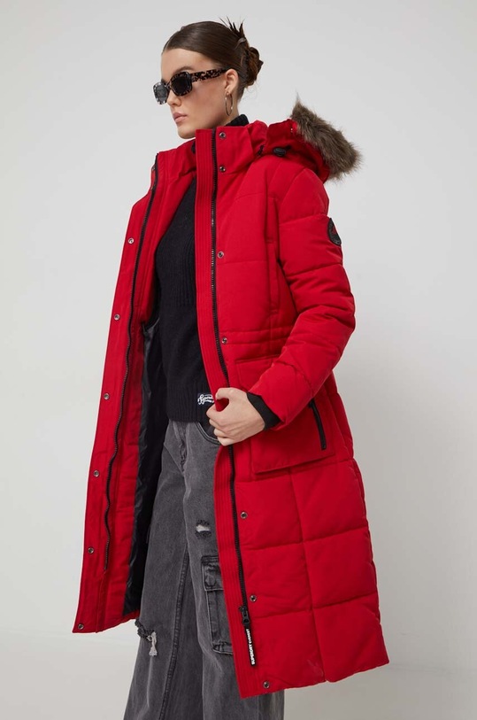 Superdry kurtka W5011566A.OIB czerwony AW23