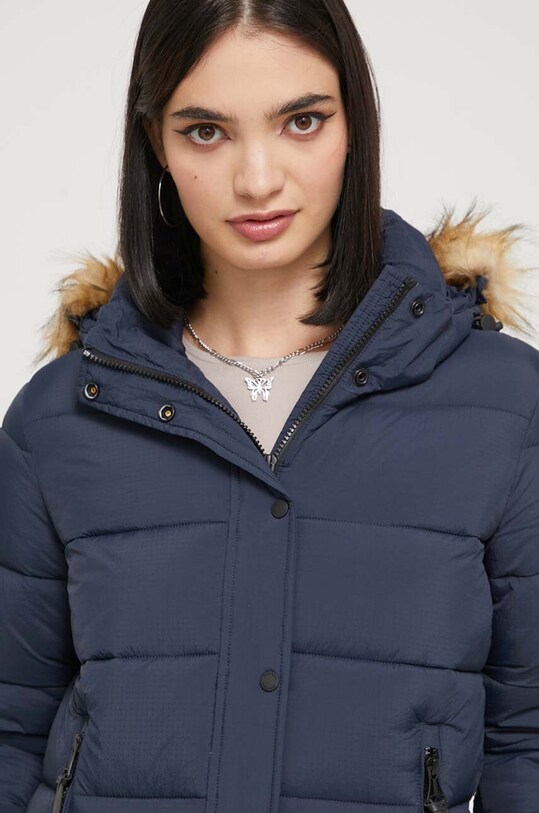Superdry kurtka W5011569A.98T granatowy