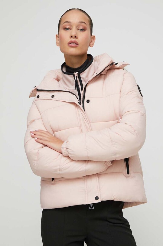 Superdry kurtka pozostałe różowy W5011569A.EZ8